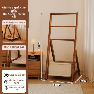 QIMUDAO | Giá Đỡ Quần Áo Đơn Giản Không Gỗ