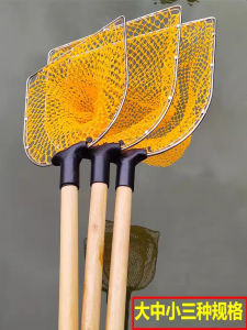 Móc Lưới Bằng Gỗ Ngắn Một Mảnh Móc Lưới Cá Bằng Thép Không Gỉ Cho Nuôi Trồng Thủy Sản Và Nhà Hàng Hải Sản Thiết Bị Câu Cá