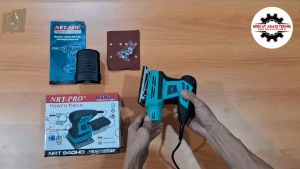 NRT-PRO 940HD Mesin Amplas Kayu Finishing Electric Sander Orbital 940 HD