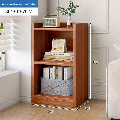LIWAN | Space Saving Mini Shelf Bookcase