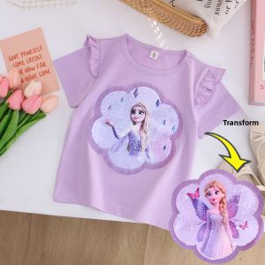Color Changing Sequin Cotton T-Shirt