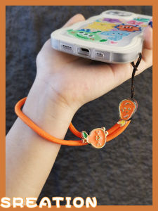 Handcrafted Short Mobile Phone Strap Cute Cartoon Decoration Lanyard Wristband Anti-loss Cord CCD Camera Accessory Male Female Model