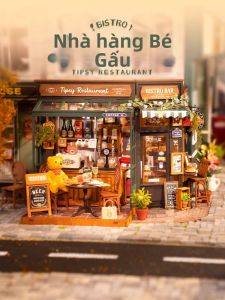 JINWUCHUANGYI | Bộ Kit Mô Hình 3D Mini DIY Đồ Chơi Cho Trẻ Em