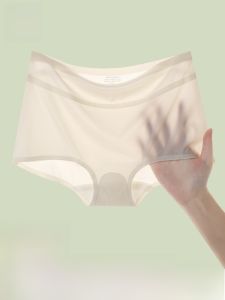 Quần lót nữ MiiOW bằng chất liệu ice silk cạp cao không vết hằn