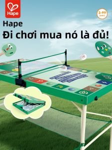 Hape | Portable Multi-Use Table Outdoor Ping Pong Camping Dining Chess Board
