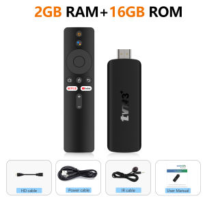 TVR3+ Smart Tv stick Android14.0  Rockchip RK3518 BT5.4 Google Voice 8k Dual Wifi6 Youtube Multi Language Streaming Media Player