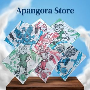Layangan kertas 80pcs murah layang layang kertas motif random terbaru