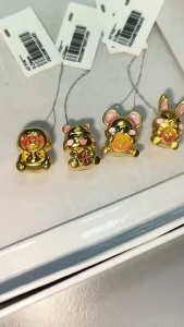 【TR】916 Gold Zodiac Pendant & Charm | 916 黄金生肖吊坠款式