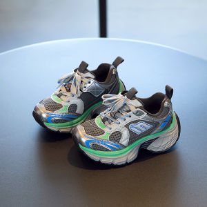 รองเท้ากีฬาเด็ก รองเท้าผ้าใบระบายอากาศได้ดี รองเท้าผู้ชาย ฤดูใบไม้ผลิ ฤดูร้อน ฤดูใบไม้ร่วง ฤดูหนาว รองเท้าเด็กชาย รองเท้าเด็กหญิง รองเท้าเด็ก