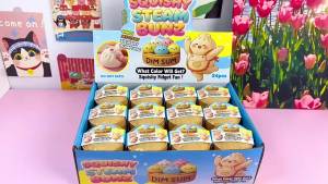 1-6 Món Đồ Chơi Bóp Hình Bánh Bao Lấp Lánh Kèm Hộp Hấp Giúp Giảm Căng Thẳng & Lo Âu Màu Sắc Ngẫu Nhiên Dành Cho Người Từ 14 Tuổi Trở Lên