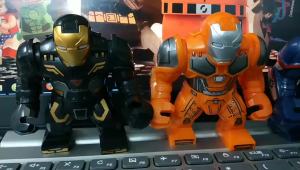 Hot Toys | Marvel superheroes Spider Man Venom Iron Man Hulk Building blocks、 Warrior dolls toys childrens toys birthday gifts