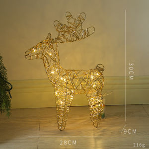 Christmas Tree Luminous Tree Top Pentagram Shehe Decorations Christmas Iron Scene Layout Luminous Dress up