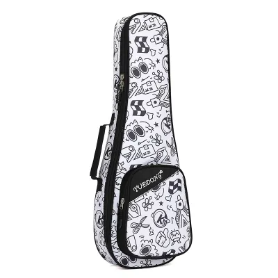 Thickened Ukelele Bag Waterproof Student Childrens Double Shoulder Strap Small Hanging Bag Fashionable Personalized 23/24/26 Inch