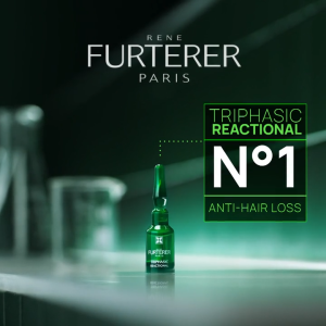 René Furterer Triphasic REACTIONAL 2-in-1 Anti-Hair Loss & Growth Treatment 5ml x 12