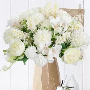Hoa Lụa Mẫu Đơn Hồng Giả Trang Trí Vòm Hoa Cho Ngày Valentine Trang Trí Nhà Cửa Bàn Đám Cưới Vườn Bó Hoa Cô Dâu Làm Album Ảnh