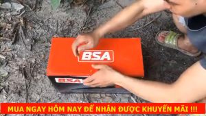 Máy Thổi Lá Dùng PIN 21V BSA - Điều chỉnh tốc độ 6 cấp - Bảo hành 6 tháng