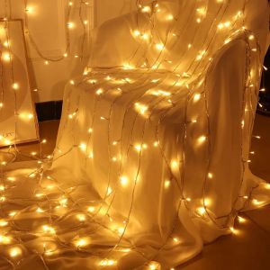30/100LED Battery Operated LED String Lights for Garland Party Wedding Birthday Festival Party Decoration Fairy LED Lights