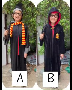 ชุดพ่อมดเด็ก คอสเพลพ่อมดสำหรับเด็ก มี 2 แบบให้เลือก ชุดแฟนซีเด็ก ชุดฮาโลวีน fancyเด็ก คอสเพล พ่อมด แม่มด