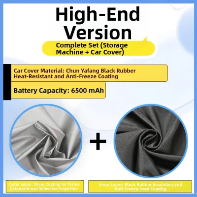 SHITUOLIN | Automated Snow Freeze Sun Protection Car Cover