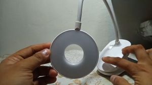 COD TaffLED Lampu Baca LED Clip Circle Adjustable Cool White 2W - YG-8102E