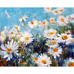 KAYOU | Acrylic Diy Painting By Numbers House Landscape Acrylic Paint on Canvas Draw Coloring By Numbers for Diy Gift