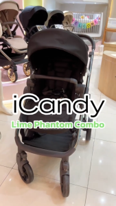iCandy - Lime Phantom Stroller รถเข็นเด็ก สำหรับเด็กแรกเกิด - 6 ปี (รองรับน้ำหนัก 25 Kg.) พร้อมเซ็ตผ้าเปลี่ยน