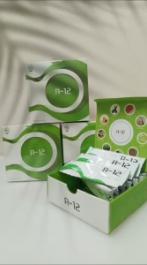 R 12 Bioalpha 10 saset R 12 Bioalpha Rnw Original Untuk Detox tubuh | Suplemen Kesehatan Tubuh