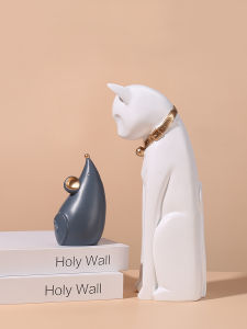 Cute Healing Japanese Style Home Decor Mini Figurines Creative Resin Animal Shelves Desktop Decoration Girls Heart Living Room