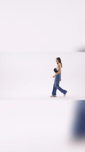 tomtoc T32 Women Sling Bag Daily Crossbody Bag Fashion Belt Bag Waist Bag with RFID Blocking