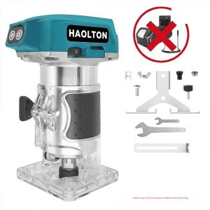 HAOLTON Makita 18V Máy Cắt Tỉa Không Dây Không Chổi Than Với Pin Li-ion 6.0Ah Dụng Cụ Điện Chuyên Nghiệp Chế Biến Gỗ Để Phay Tạo Rãnh Cạnh