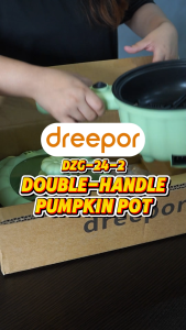 Dreepor 2L Multifunctional Electric Cooker Non Stick Hot Pot Cooker Electric Pan Electric Cooker Pot