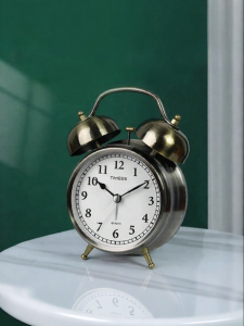 TIMESS | Quiet Dedicated Alarm Clock Super Large Ringing Snooze Bell