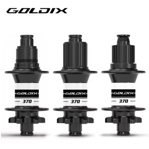 GOLDIX M370 32H Bicycle Hub 36T Ratchet Sealed Bearing 6-bolt Disc Brake J-Bend 32 Holes BOOST MTB Hub for Shimano HG MS SRAM