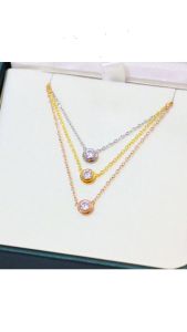 OYJR สร้อยคอแฟชั่นจี้เล็กๆ สร้อยสแตนเลสสำหรับผู้หญิง