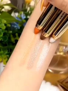 Double-headed Eye Makeup High-gloss Eyeshadow Lying Silkworm Pen Stick Waterproof