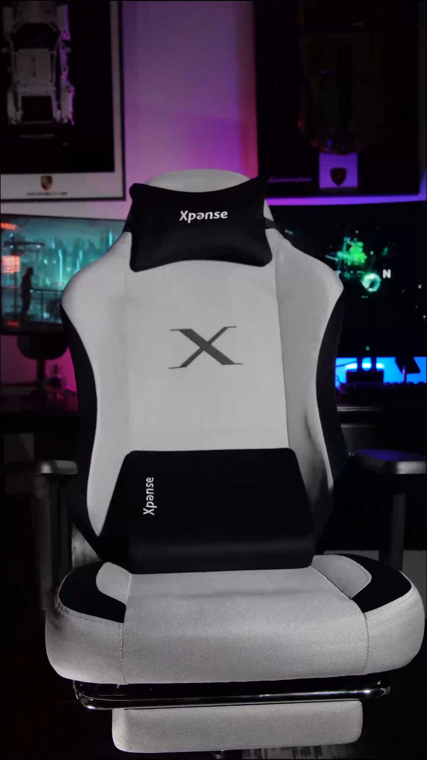 【30 Day Free Trial】Xpanse X3 Breath Fabric Gaming Chair Office Computer Chair Game Chair With Foot Rest
