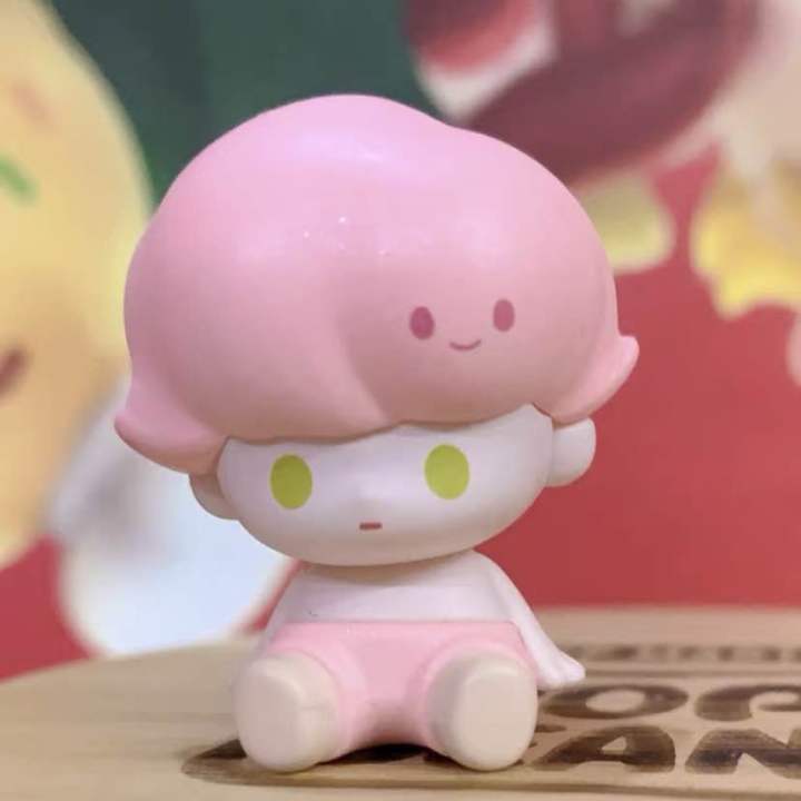 POPMART pop mart popbean pink dimoo | Lazada