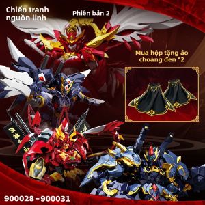 SENBAOJIMU | Mô Hình Xây Dựng Khối Chơi Thu Thập Quà Tặng Zhuque Xuanwu
