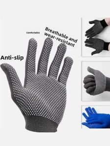 Oil-Resistant Heat-Resistant Kitchen Gloves Flexible Thin Soft