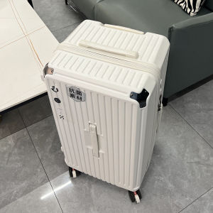 Shock-Absorbing Brake Universal Wheel Luggage Womens Large Capacity 40-Inch Luggage Mens Trolley Case Zipper Password Suitcase Pc
