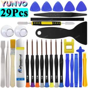 29Pcs in 1 Mobile Phone Repair Tool Kit Precision Opening & Prying Tools Set for iPhone Samsung Xiaomi Tablet Screen Disassembl