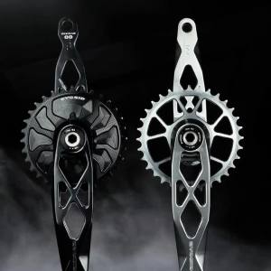 EVOSID MTB Bike Crankset DUB 29mm Mountain Bicycle Crank 165/170/175mm 3-nail Straight Installtion Chainring For Enduro AM DH XC