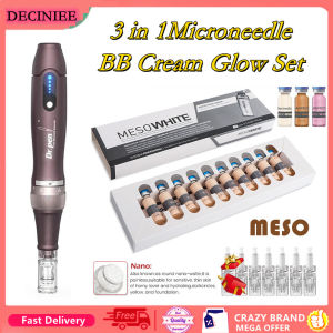 Dr Pen Ultima A10 With 12 Pcs Cartridge Wireless Derma Pen Skin Care Kit Microneedling Treatments Professionals Use Beauty Machine For BB Cream Glow Beginner Starter Kit