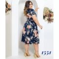 PLUSIZE DRESS HQT #1551 FASHION CAN FIT LARGE TO XLARGE BODYFRAME. 