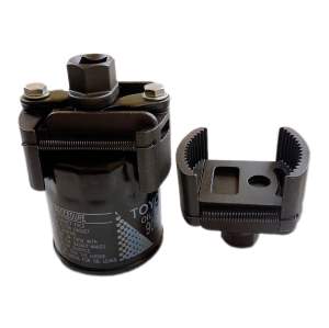 Vam tháo cốc lọc dầu nhớt đa năng xe tải 80-105 mảnh kẹp chắc ôm chặt cốc lọc