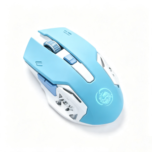 2.4G Wireless Mechanical MouseRechargeable Plug Play TypeC Computer Mice With RGB LED Ergonomic Design For PC Laptops Office