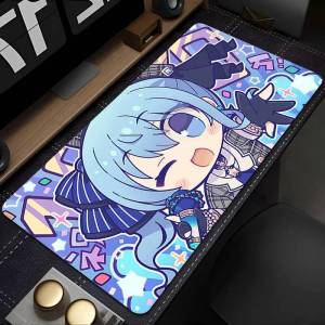Bandai | Hoshimati Suisei Tấm Lót Chuột Lớn Chống Trượt Dành Cho Máy Tính Xách Tay Chơi Game Thể Thao Điện Tử Coaster HD Cao Su PC Thảm Lót Sàn