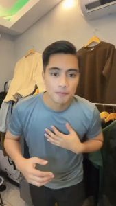 Simple Active Dri Fit Shirt Short Sleeve Round Neck Shirt Summer Top for Men and Women