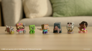 Minecraft Mini Mode Overworld Battle Pack With 7 Mini Action Figures Inspired By The Movie