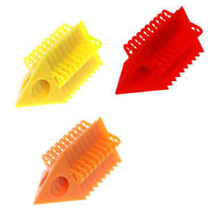 【New Arrival】 Durable 10pcs Triangle Paint Pads with Pyramids Rack for Wall and Wood Painting Projects